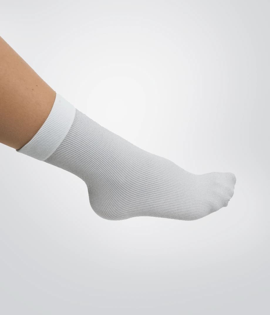 Compressana INTRA Silver Under Socks | Antimicrobial Liner for Modular Wound & Skin Care