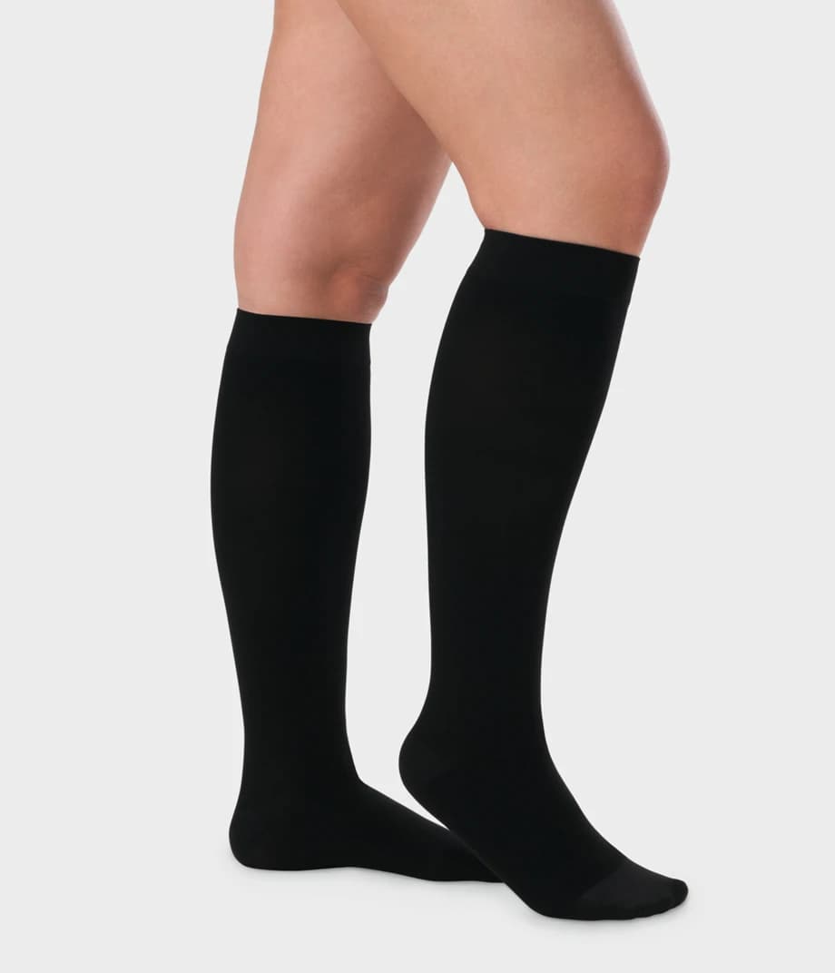 Juzo Dynamic Cotton AD Compression Stockings, Below Knee