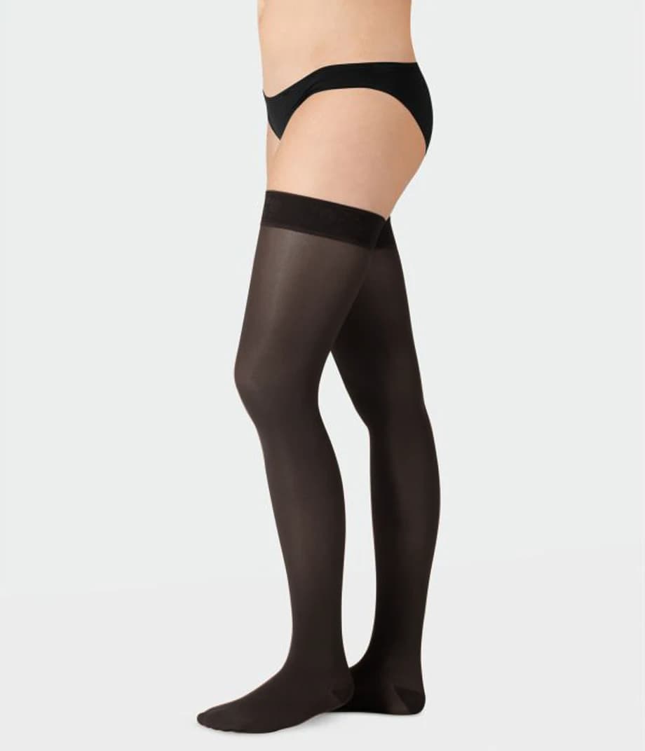 Juzo Inspiration AG Sheer Thigh High Compression Stockings