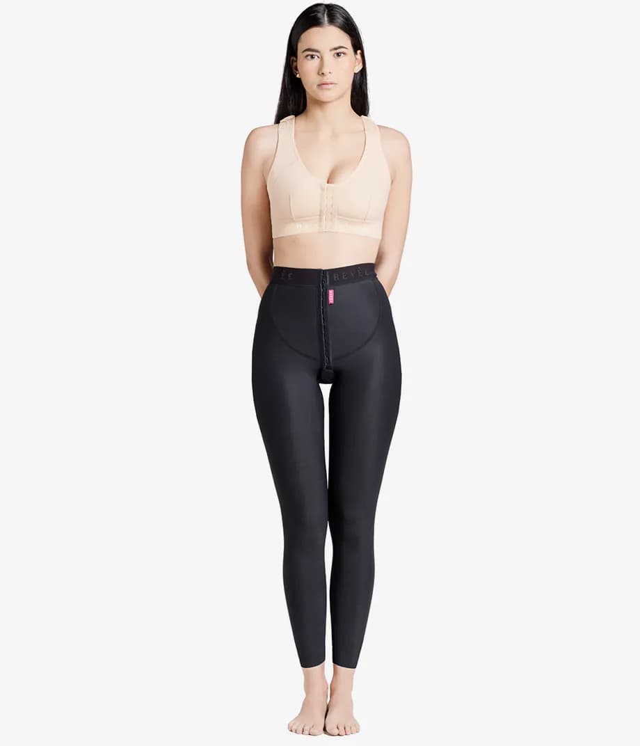 Full-Length Compression Leggings for Post-Surgery Recovery