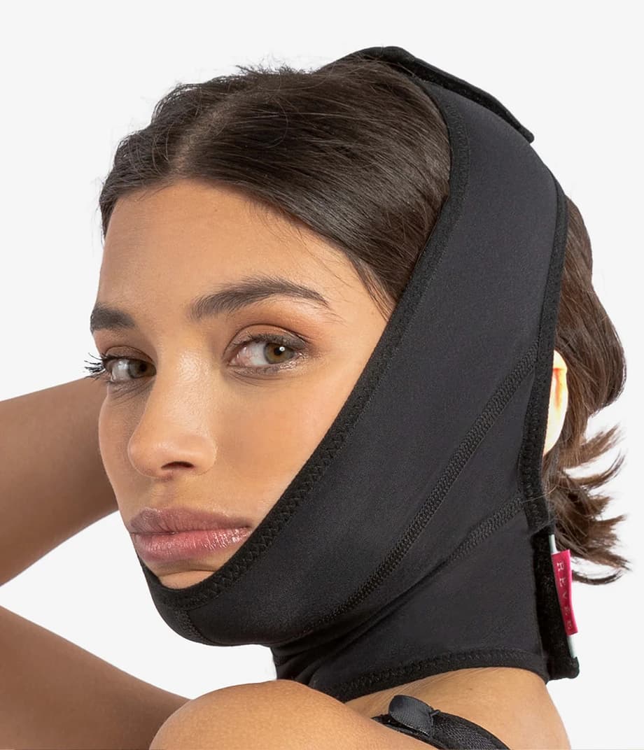 Post-Surgery Compression Chin Strap for Face & Neck