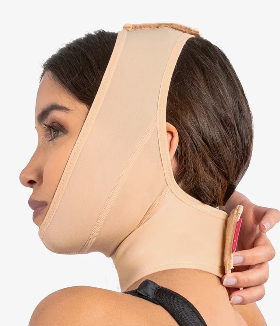 Post-Surgery Compression Chin Strap for Face & Neck