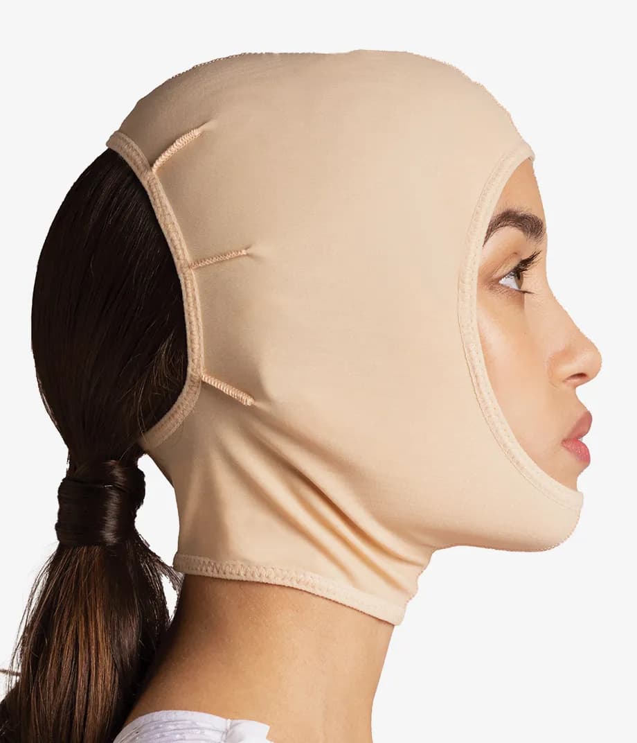 Post-Facelift Compression Face Mask