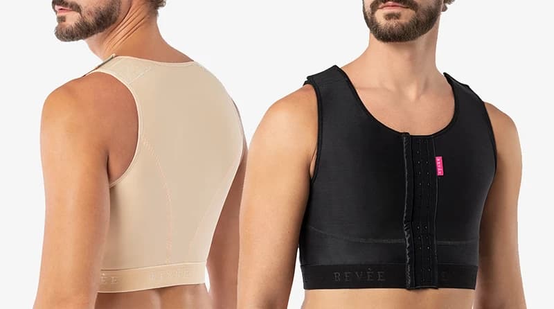 Gynecomastia Post-Surgery Compression Vests